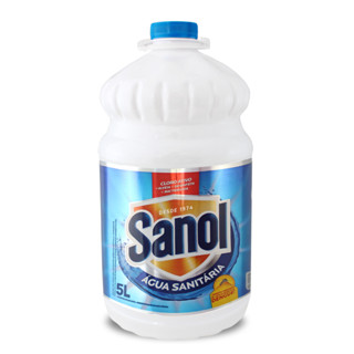 Água Sanitária Branca 5L Sanol em Oferta na Shopee