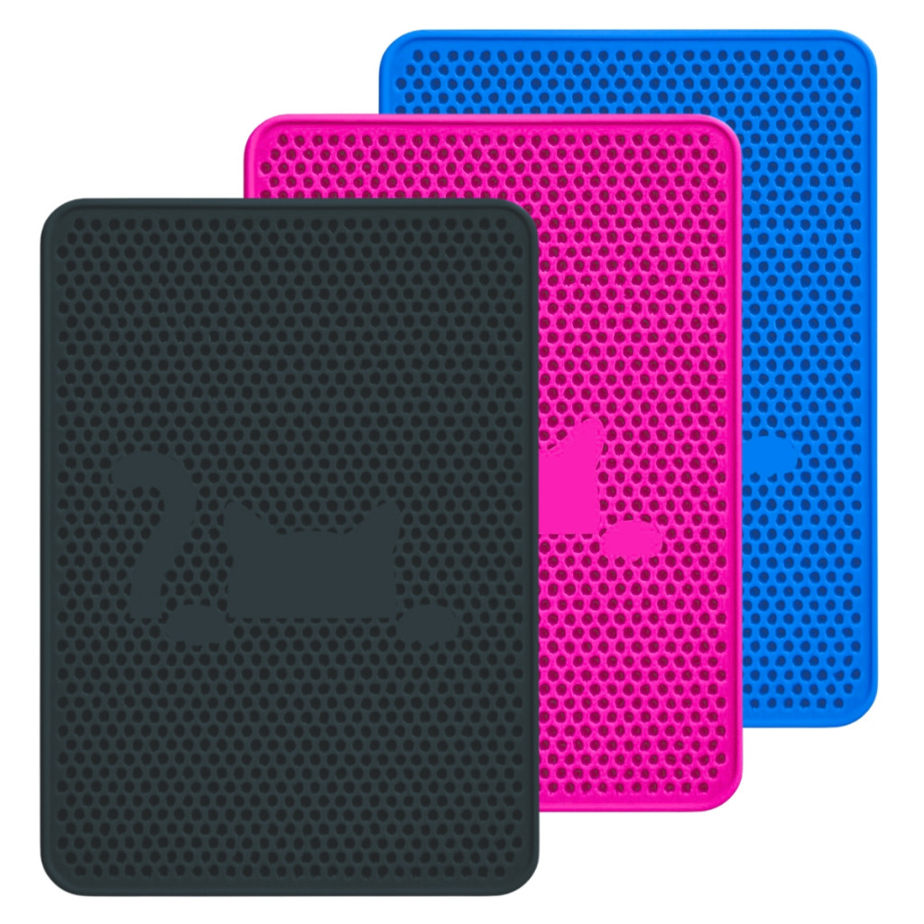 Tapete Limpa Patas Higiênico Para Gatos Anti Sujeira Coletor De Areia Dupla Camada em Oferta na Shopee