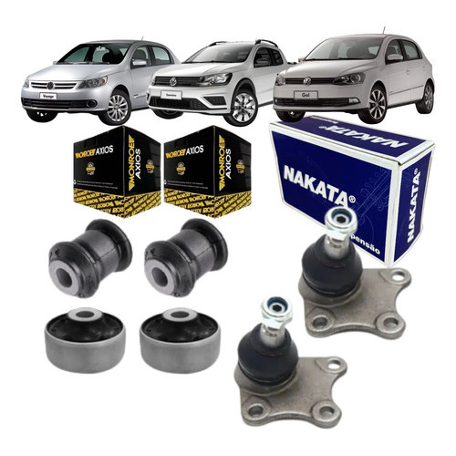 Pivos Buchas Balança Gol Saveiro Voyage G5 G6 Nakata Axios em Oferta na Shopee