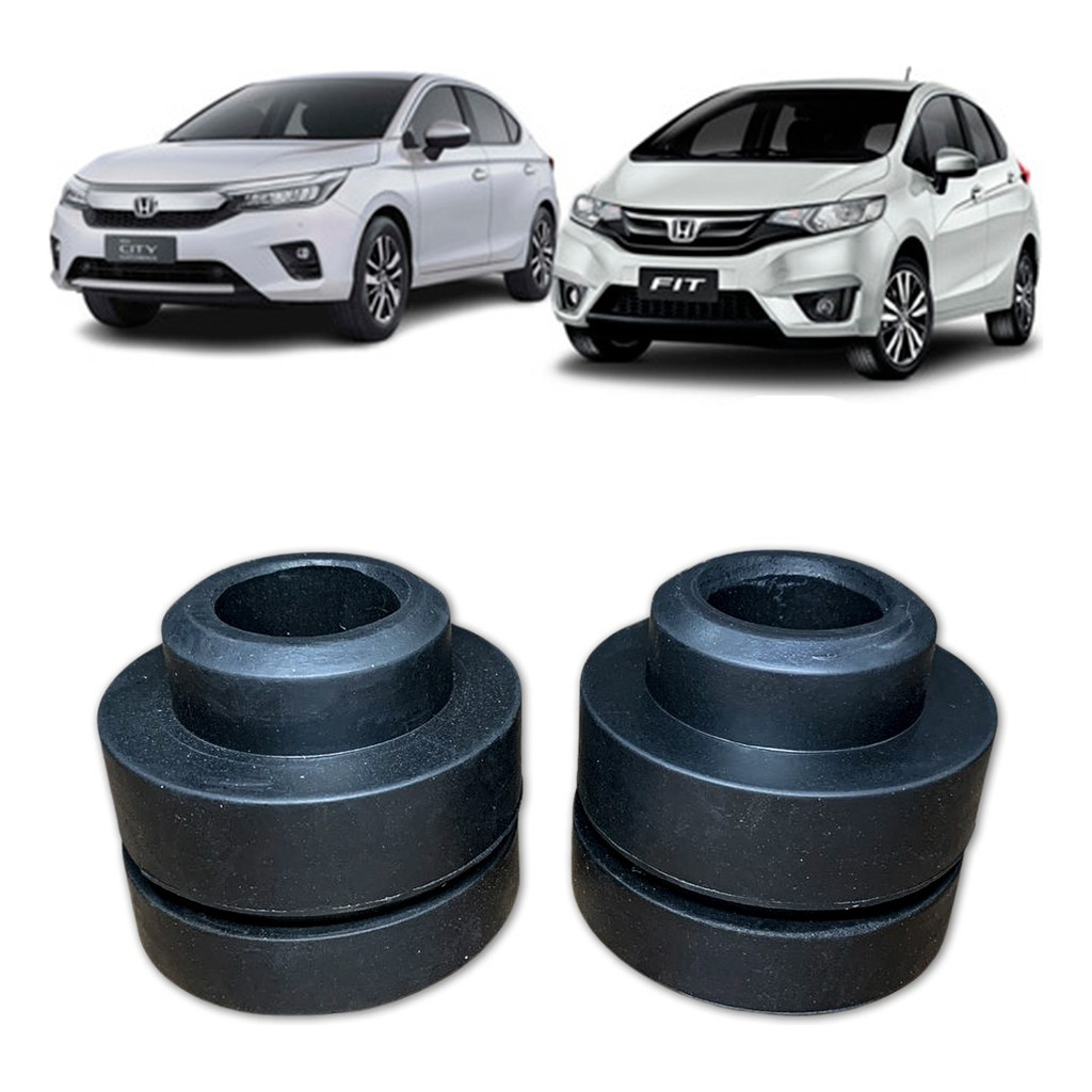 Honda Fit City Kit Lift Traseiro + Complementar Elevar 5cm em Oferta na Shopee