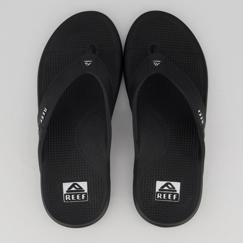 Chinelo Reef Oasis  Preto
