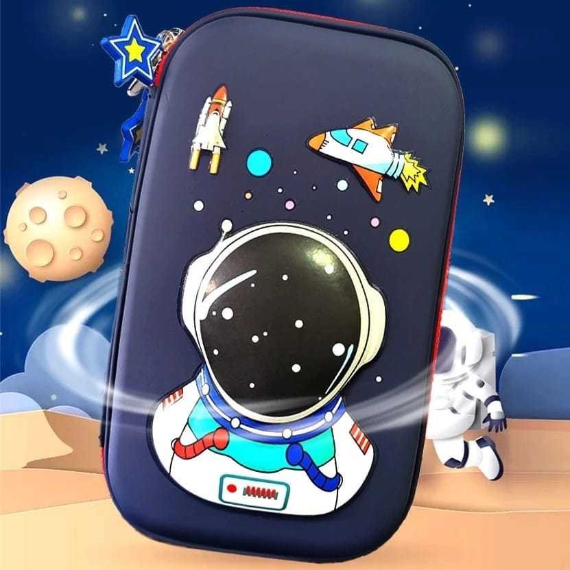 Estojo Organizador Escolar Infantil Box Jumbo Duro Grande Com 2 Divisórias Ziper em Oferta na Shopee