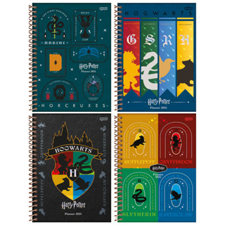Agenda de Planejamento 2025 Espiral Universitário Capa Dura 192 Páginas Harry Potter - 1 Unidade Sortida em Oferta na Shopee