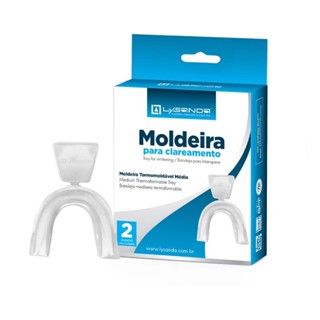 Moldeira termomoldável para clareamento c/ 2 unidades - Lysanda em Oferta na Shopee