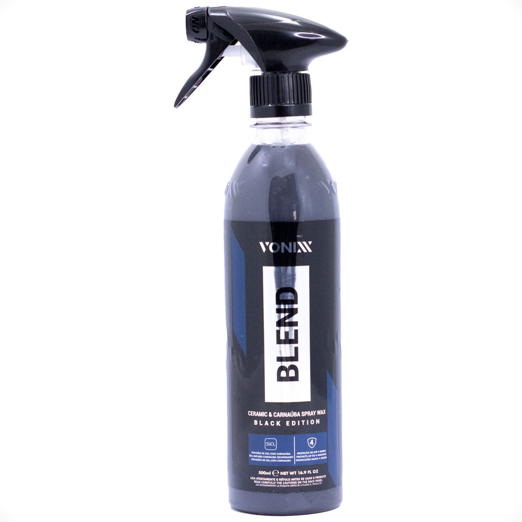 Cera Líquida Blend Spray Black Edition 500ml Híbrida Pintura Escura Vonixx