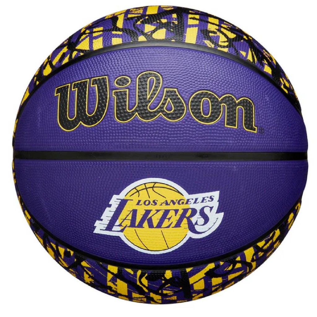 Bola de Basquete Wilson NBA Team Graffiti LA LAKERS #7 em Oferta na Shopee
