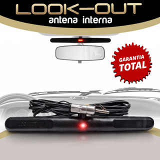 Antena Interna Amplificada Am Fm Parabrisa retrovisor Look Out Universal em Oferta na Shopee