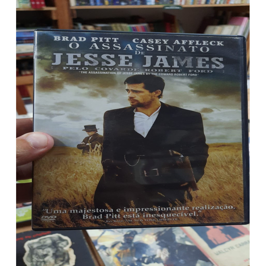 DVD: ASSASSINATO DE JESSE JAMES PELO COVARDE ROBERT FORD editora DESC
