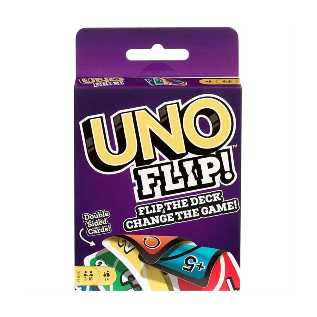 Jogo De Cartas Mattel Uno Flip 112 Cartas Coloridas Original