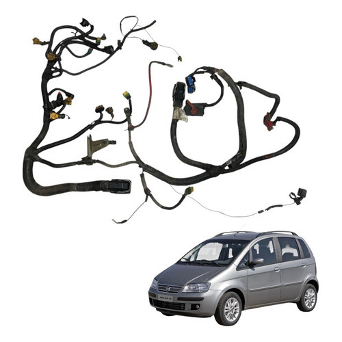 Chicote De Injecao Fiat Idea 1.8 8v Flex Gm 2006 2007 Hlx