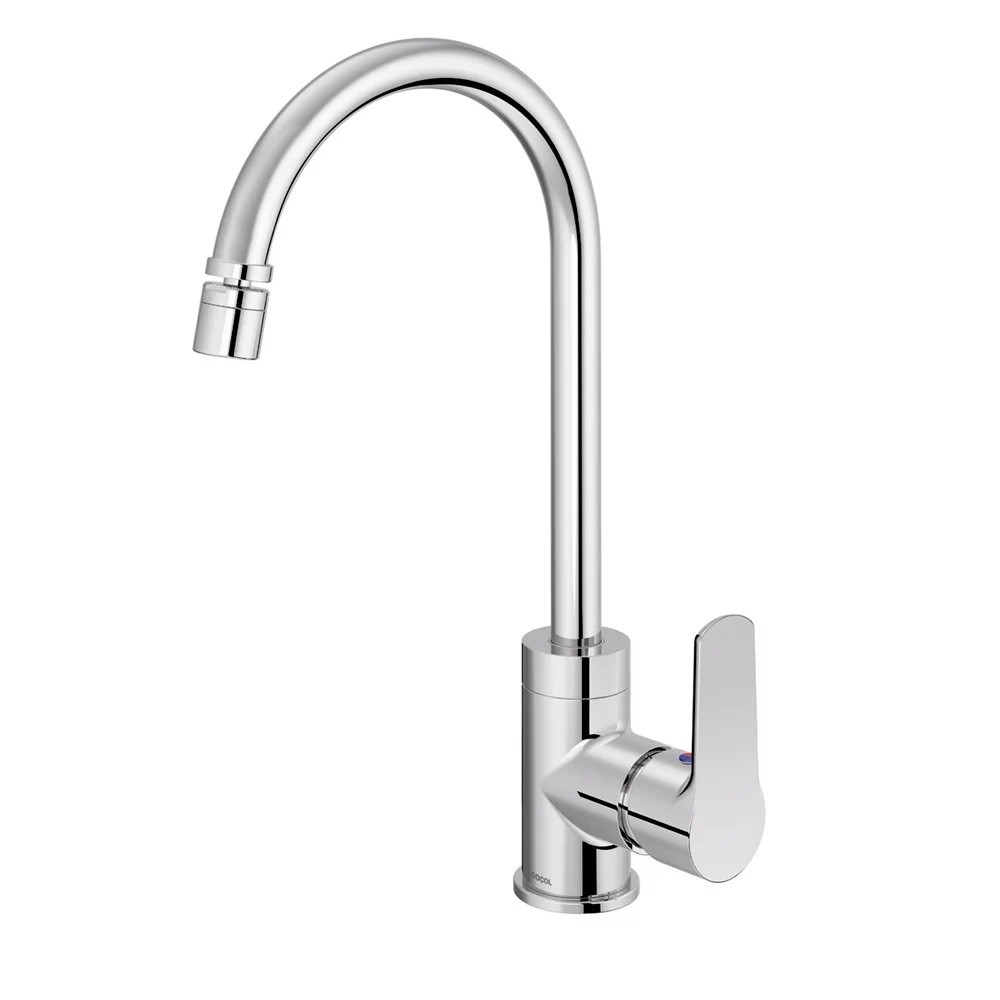 Misturador Monocomando Para Mesa Cozinha Chess Cromado