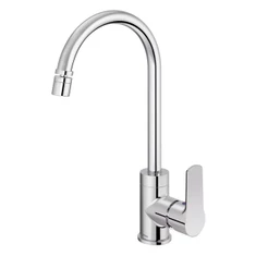 Misturador Monocomando Para Mesa Cozinha Chess Cromado
