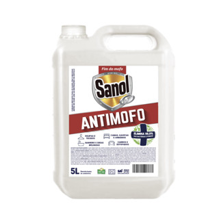 Anti-Mofo Desodorizador de Ambientes Bactérias e Fungos Sanol A7 5L em Oferta na Shopee