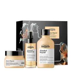 L'Oréal Professionnel Kit Absolut Repair Shampoo Máscara Oil (3 produtos)