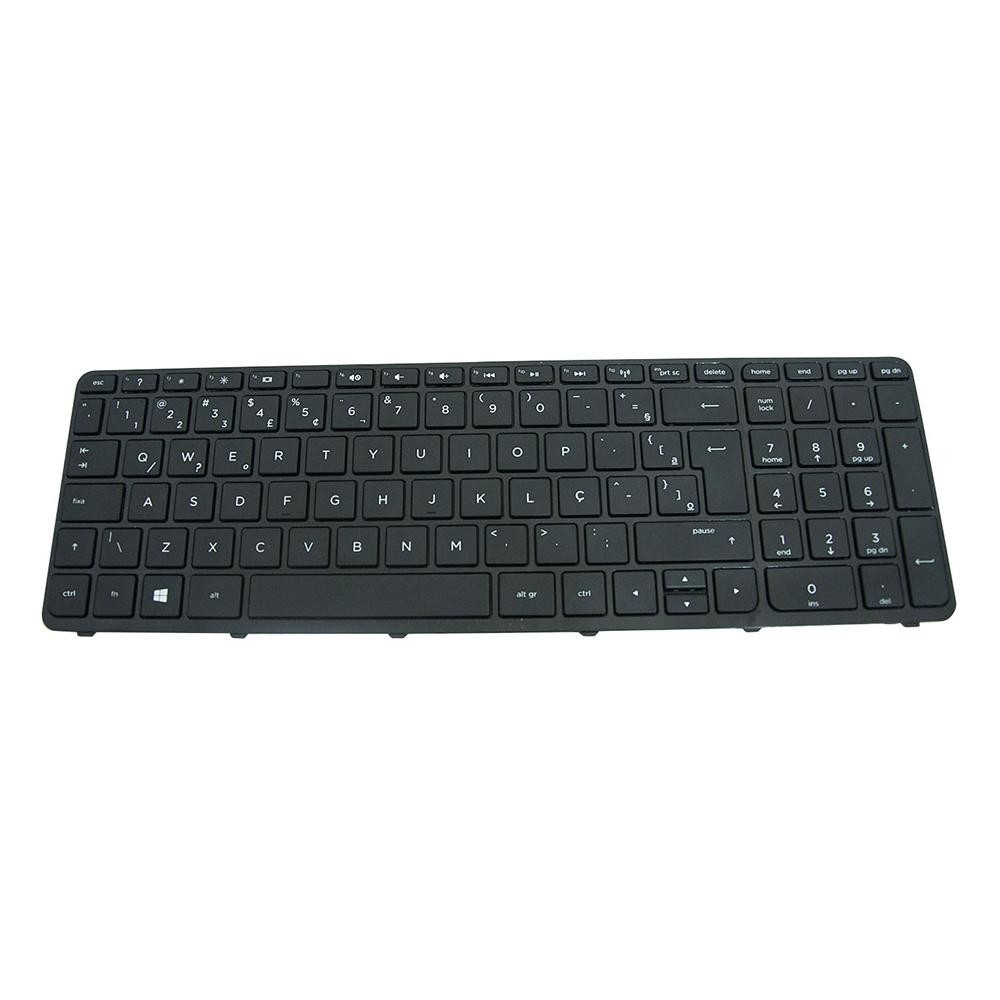 Teclado para Notebook Hp Part Number NSK-CN6SC | Preto ABNT2 - Computers & Accessories
