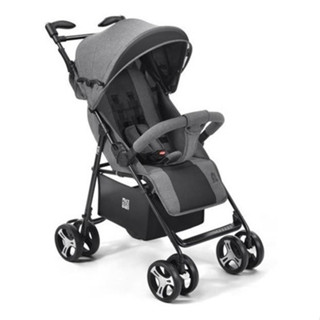 Carrinho De Bebê Passeio Flick Multikids Baby 0 A 15kg Cor Cinza Cor Do Chassi Preto em Oferta na Shopee