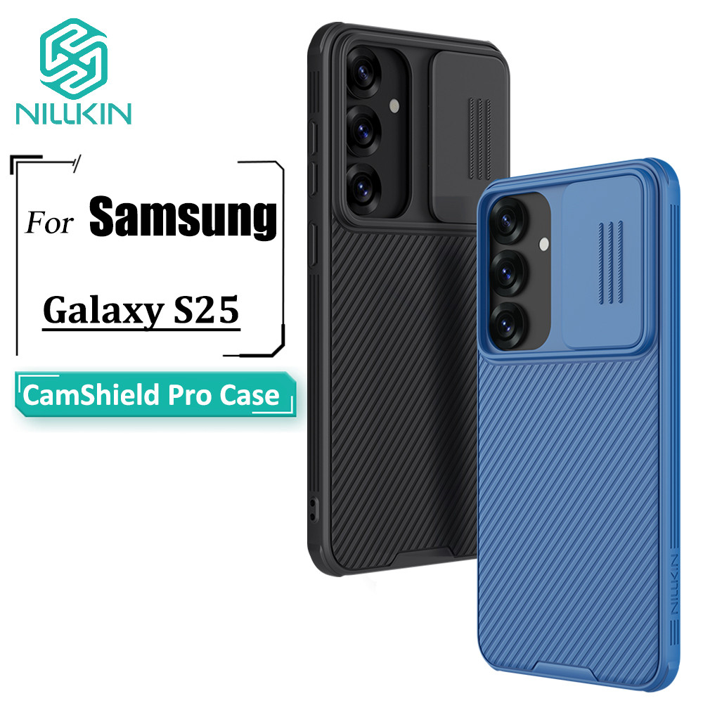 Nillkin CamShield Pro Caso De Telefone Para Samsung Galaxy S25 Câmera Slider Proteção Duro PC À Prova De Choque Capa Tra em Oferta na Shopee