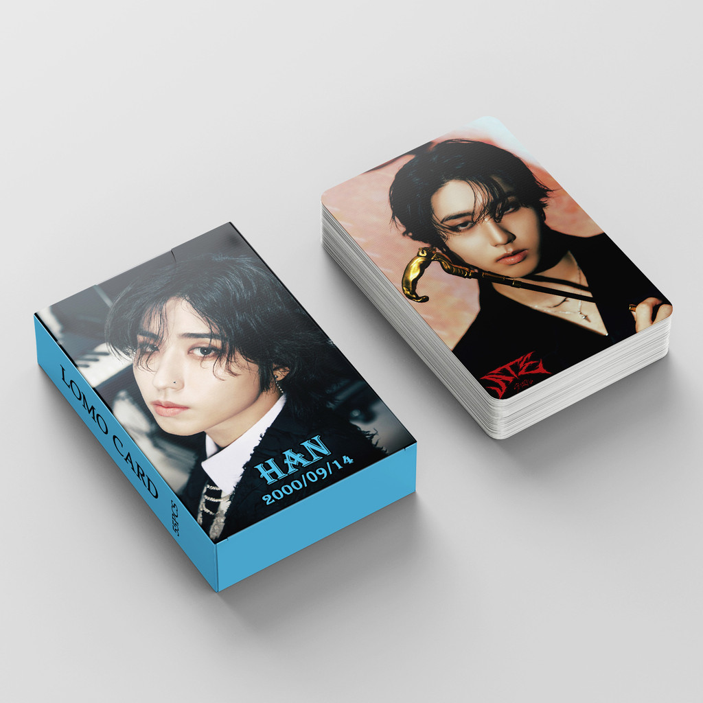 55 Pçs/Set Kpop Stray Kids ATE HAN Solo Lomo Cartões Meninos Photocards Straykids Coleção De Postais em Oferta na Shopee
