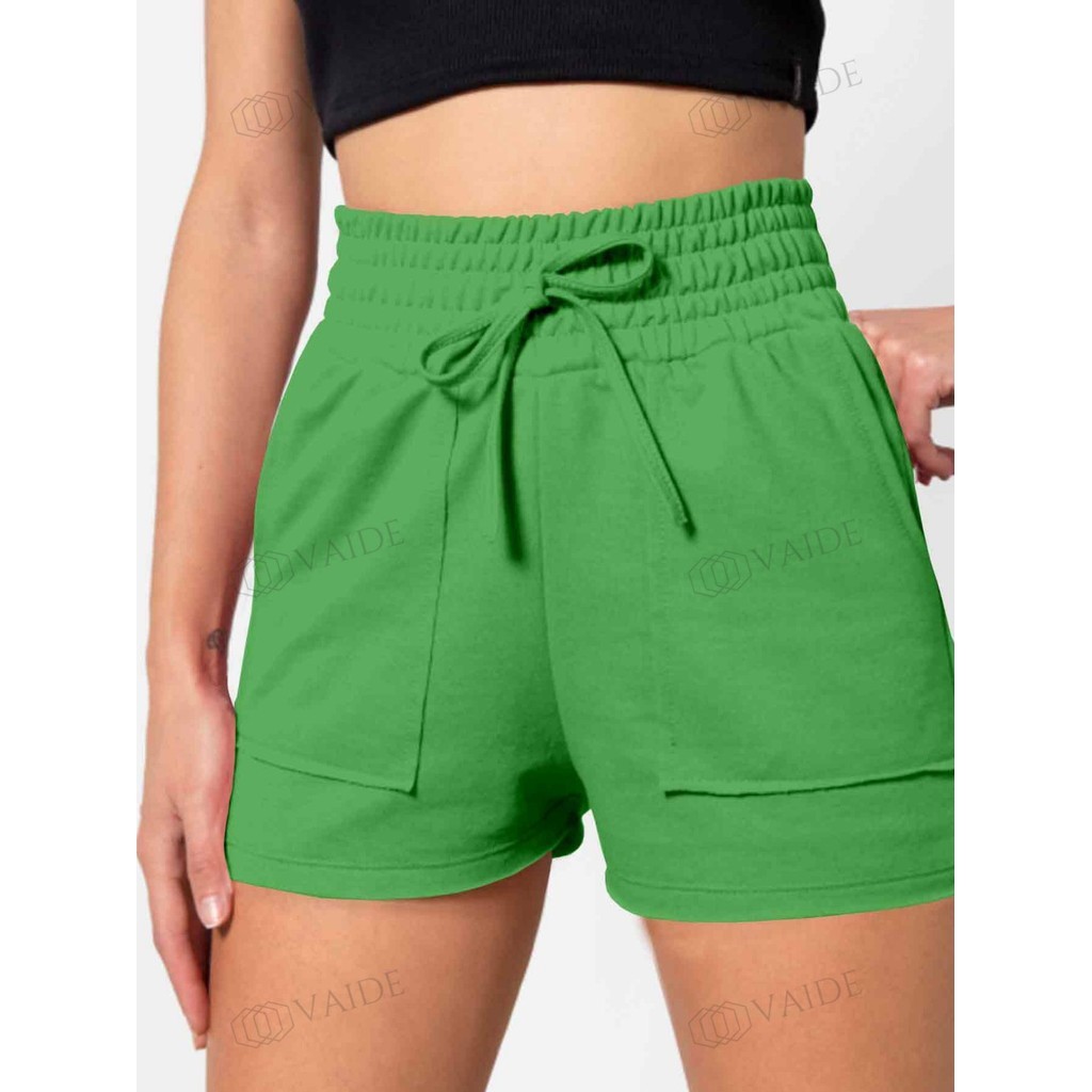Short Minimalista Moderno Life Style Street Style Caminhada Corrida Academia Moletinho Piscina