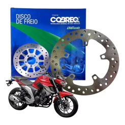 Disco de Freio Traseiro Yamaha Fazer 250 Todas Original Cobreq