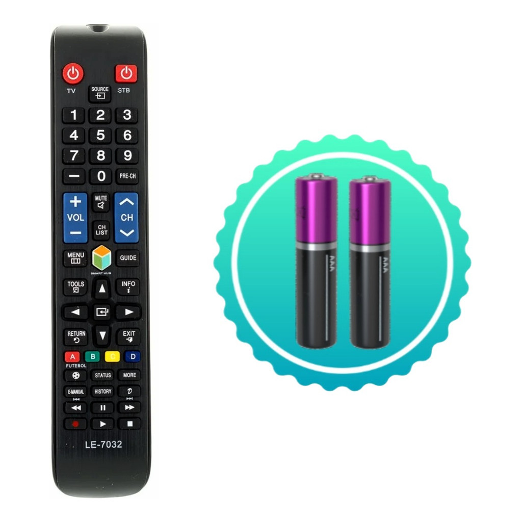 Controle Remoto Universal Compatível C/ Samsung Smart Tv 3d
