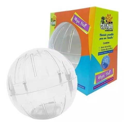 Bola para Hamster Brinquedo Pet Exercício Globo 11,5cm