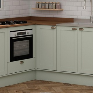 Balcão de Cozinha Genialflex Iluminata Canto Reto Hortelã em Oferta na Shopee