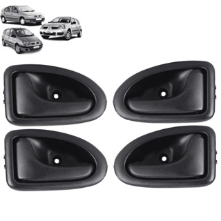 Kit 4 Maçanetas Puxador Gatilho Interna Porta Clio Scenic Megane em Oferta na Shopee
