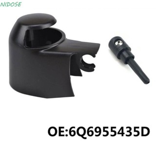 Braço Do Limpador Traseiro NIDOSE , Tampa Oscilante Preta 2004-2014 , 6Q6955435D Para VW MK5 Golf/Passat/Caddy/Tiguan em Oferta na Shopee
