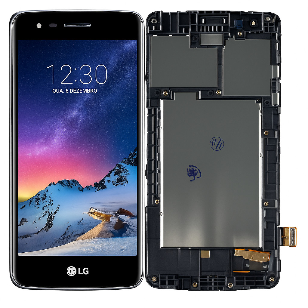 Frontal Tela Touch Display Para K8 Novo 2017 X240ds X240 em Oferta na Shopee