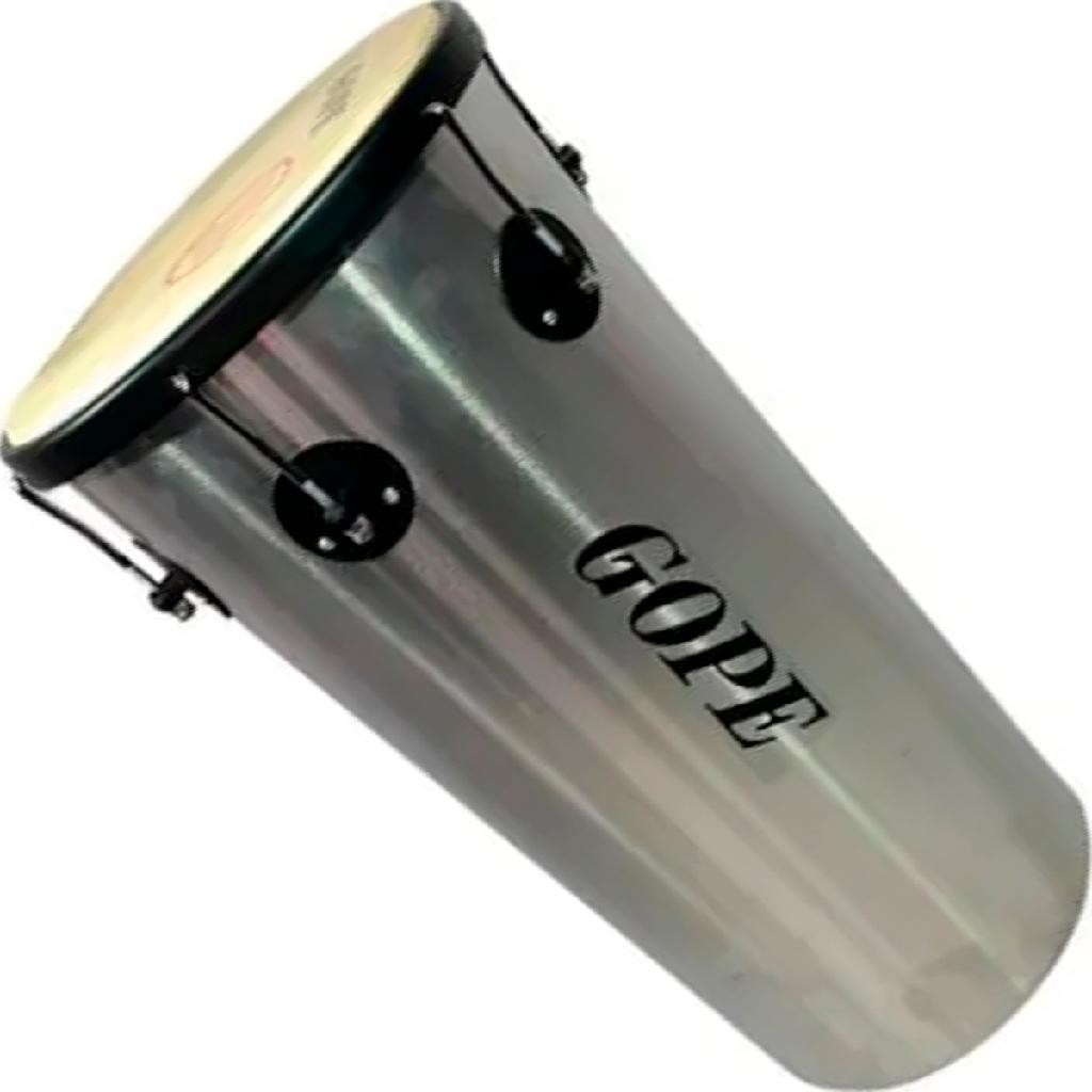 Rebolo Gope Conico em Aluminio 55cm X 11" Pele Animal Tantan em Oferta na Shopee