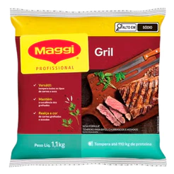 Tempero Maggi Gril Carnes Churrasco Profissional 1,1kg Original