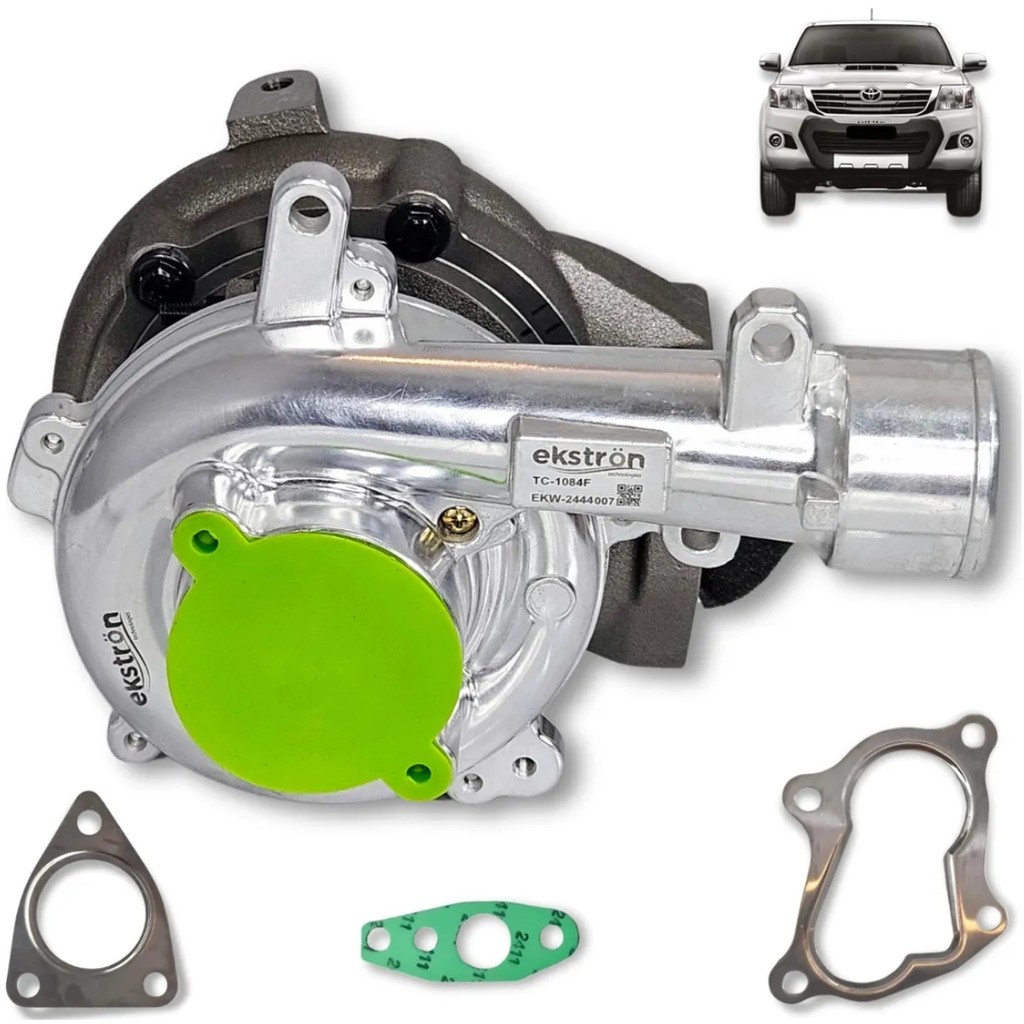 Imagem TURBINA COMPLETA HILUX 3.0 1KD D4D 2005 ATÉ 2015 S/ ATUADOR (TC1084F)