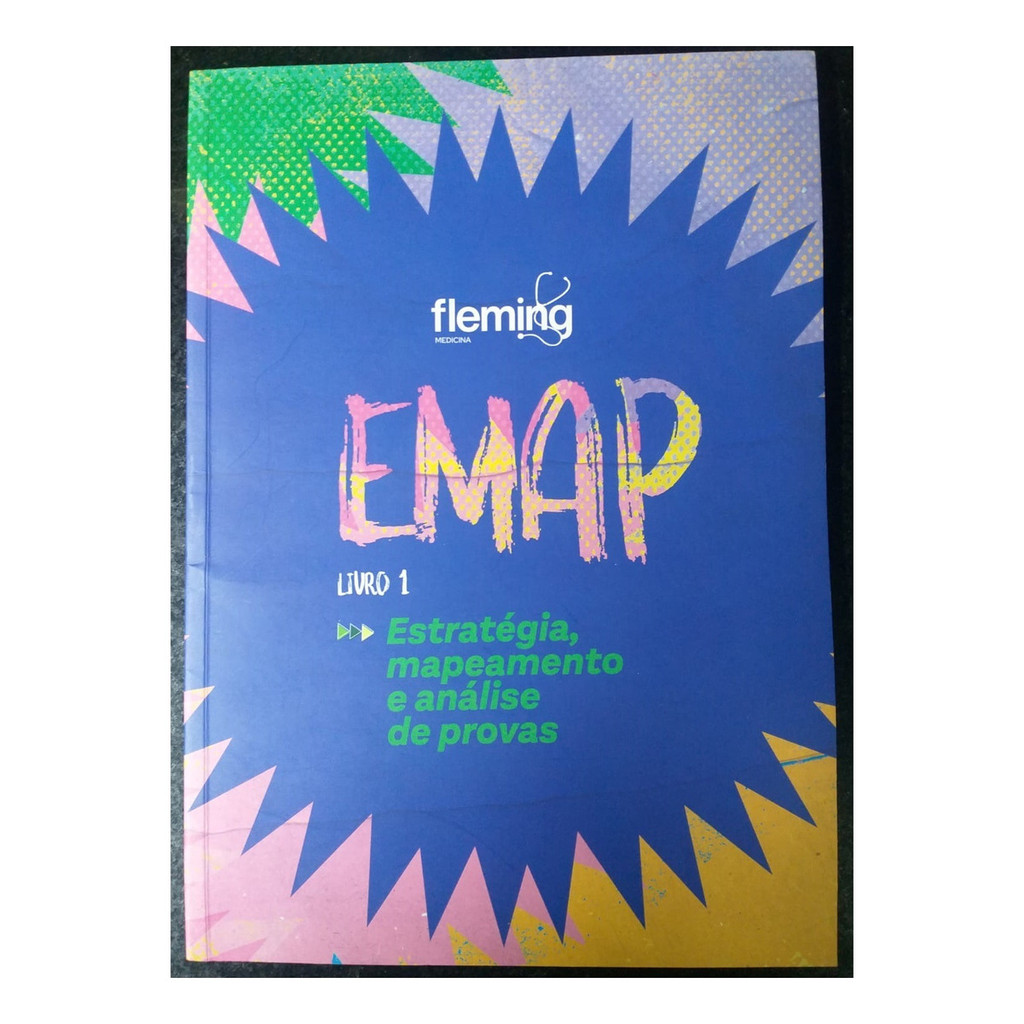 Emap Fleming Medicina, Estratégia, Mapeamento E Análise De Provas, Livro 1