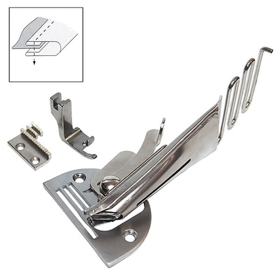 Aparelho Chapa Dente Calcador Pregar Viés Reta Industrial 36mm