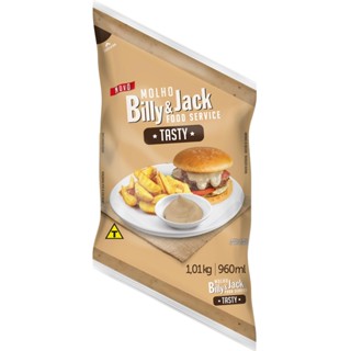 MOLHO BILLY & JACK TASTY 1,01KG - KI SABOR em Oferta na Shopee