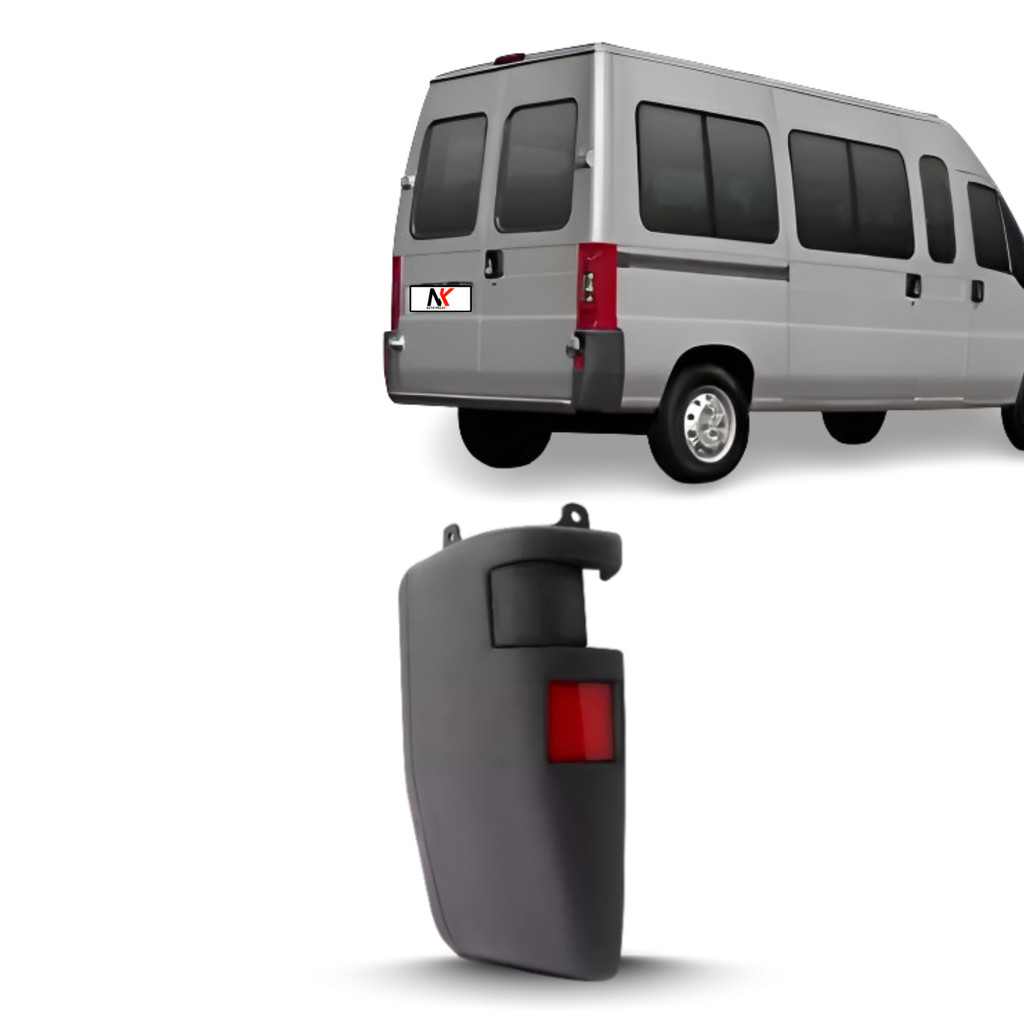 Polaina Parachoque Traseiro Ducato 1995 94 À 2017 Esquerdo em Oferta na Shopee