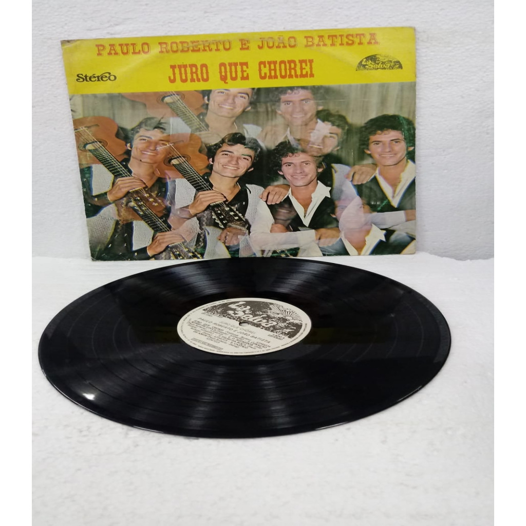 LP Vinil: LP PAULO ROBERTO E JOÃO BATISTA- JURO QUE CHOREI de LP PAULO ROBERTO E JOÃO BATISTA- JURO QUE CHOREI