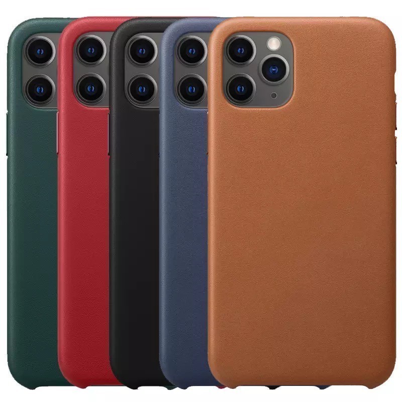 Capa Capinha De Couro Com Aro Magsafe QI Para SmartPhone