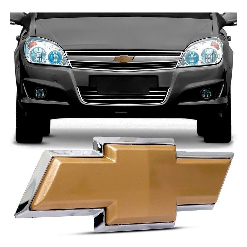 Emblema Gravata Grade Vectra Hatch/ Sedan 2009 Até 2011