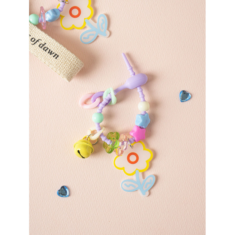 [Faça Você Mesmo ☆ Tendência] Seu Próprio Kit De Chaveiro De Silicone | Estilo Flor Ou Urso Atividade DIY Viral Para Tod