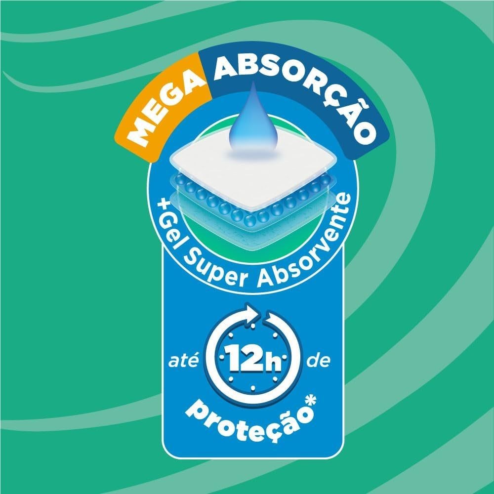 PERSONAL BABY - Fralda Protect&Sec Hiper M - 70 Unidades