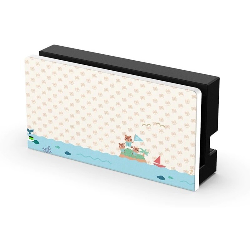 Capa Case Proteção Poeira Riscos Compativel Dock Station Animal Crossing Nintendo Switch Padrão V1 V2