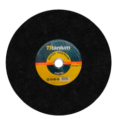 Disco De Corte INOX 12Pol. 305mm x 1/8 x 5/8Pol. Abrasivo Profissional Policorte Metal Duro Reto