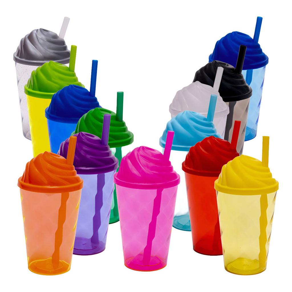 Kit 40 Copos Tampa Chantilly 300ml Para Festa Criança Balada Show Comemoração Presente Lembrancinha em Oferta na Shopee