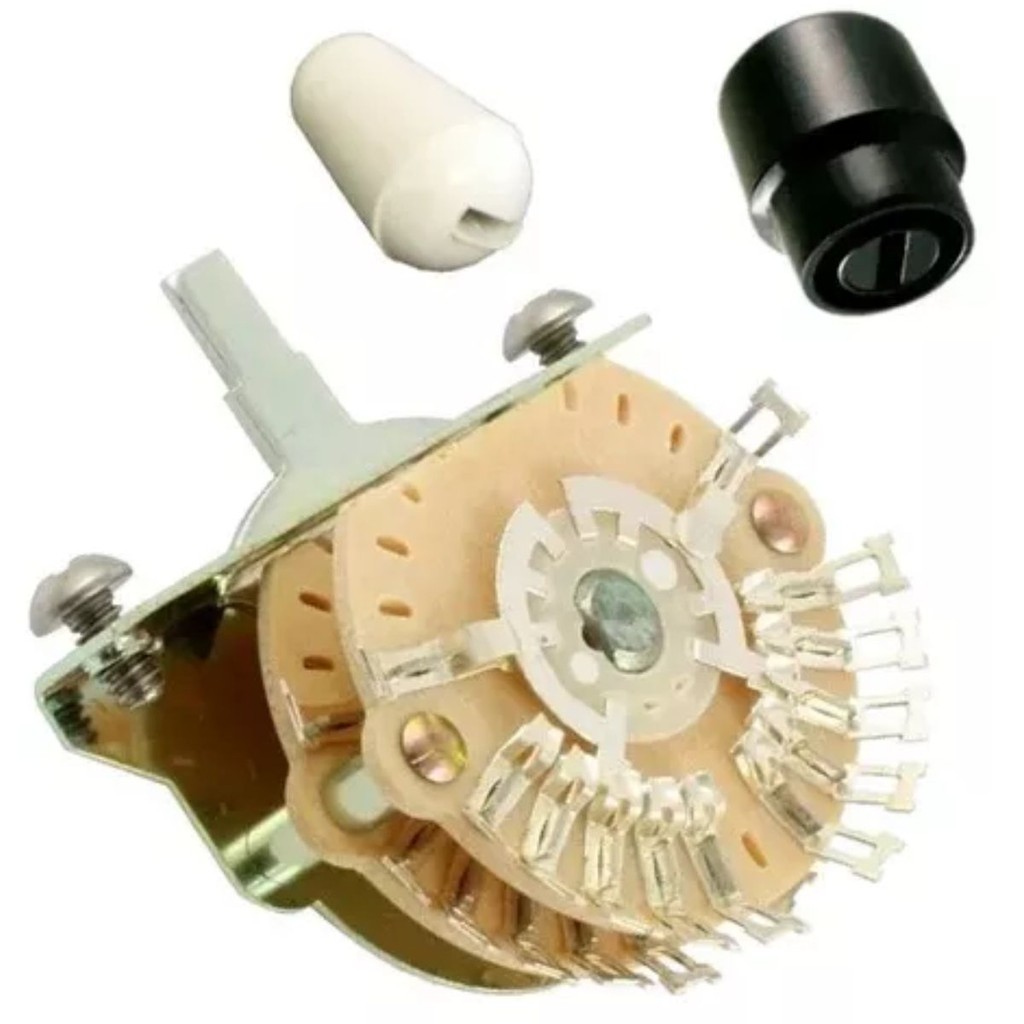 Chave Seletora Fender de Captador Stratocaster e Telecaster de 5 Posições Super Switch