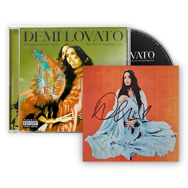 Demi Lovato - CD Autografado Dancing With The Devil...The Art Of Starting Over
