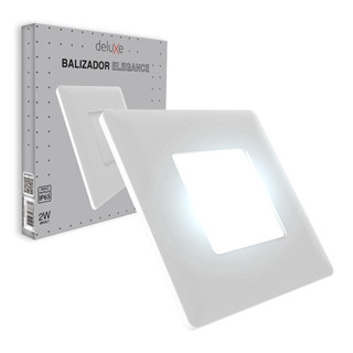 Balizador led Elegance 4x4 2w 6500K 110v/220v Ip65 Bf Deluxe em Oferta na Shopee