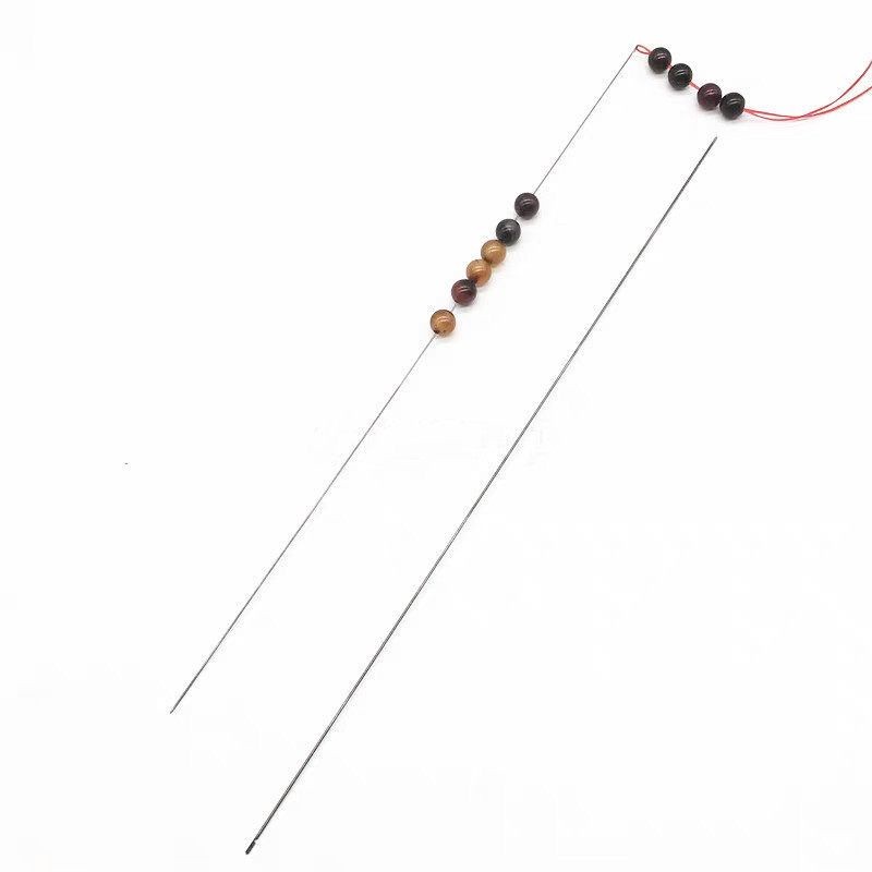 Agulha Costurar Manual 12Cm  Para Miçangas C/2 Unidades