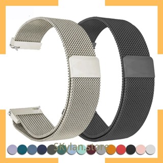 Pulseira Milanese compativel para Galaxy Watch 4 5 6 7/Active 2 Gear S2/S3/ Huawei GT 2/3/4 / Amazfit GTS 2 3 4 Mini em Oferta na Shopee